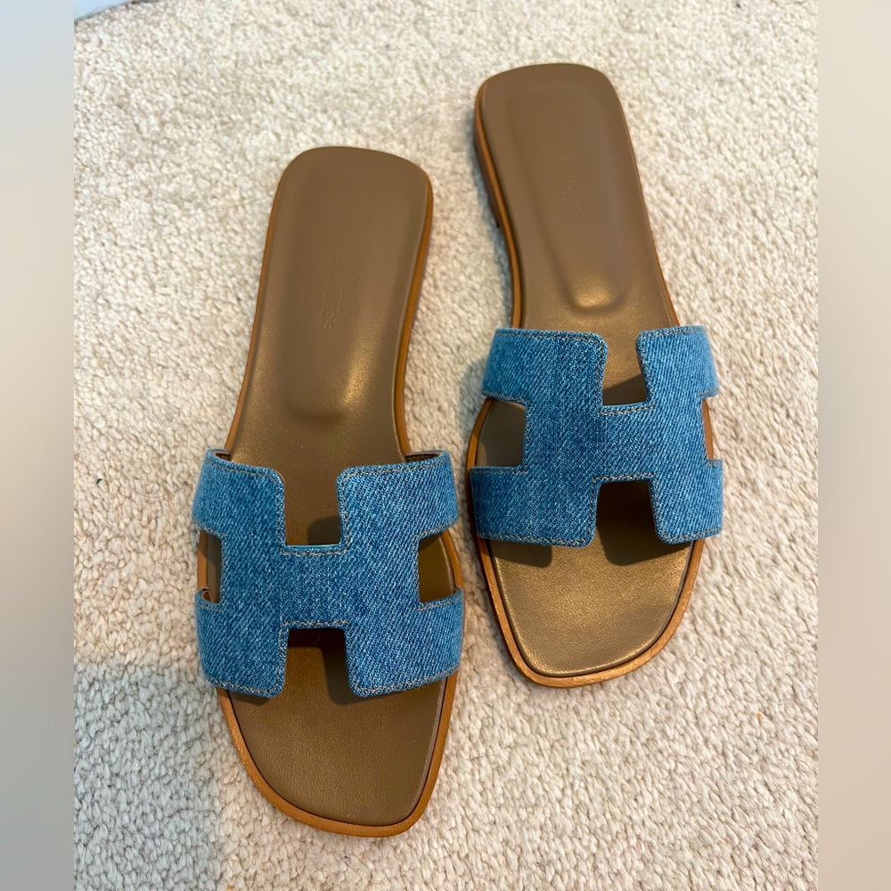 BRAND NEW Hermes Denim Oran